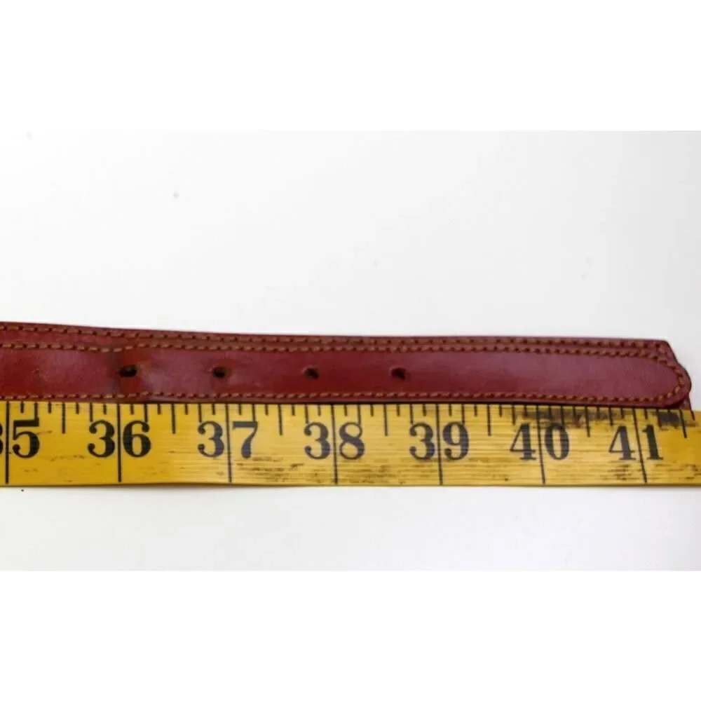 Danbury BROWN GENUINE LEATHER 1 1/8